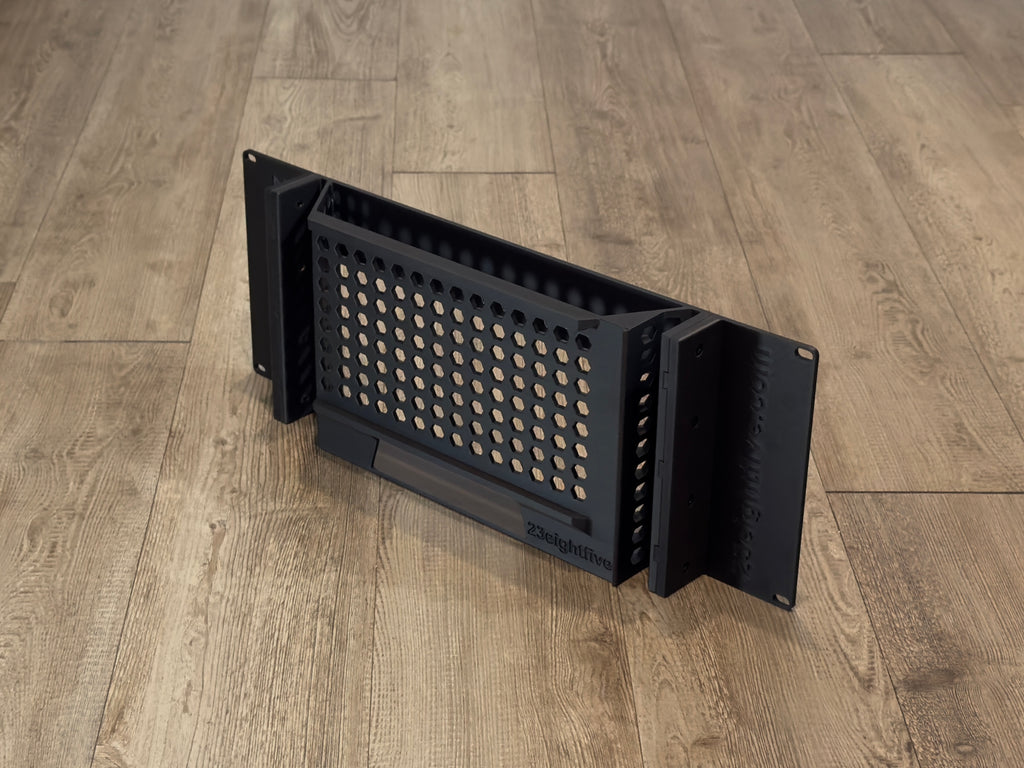 Starlink Gen 3 Router Power and Adapter 4U Rack Mount Carbon Fiber