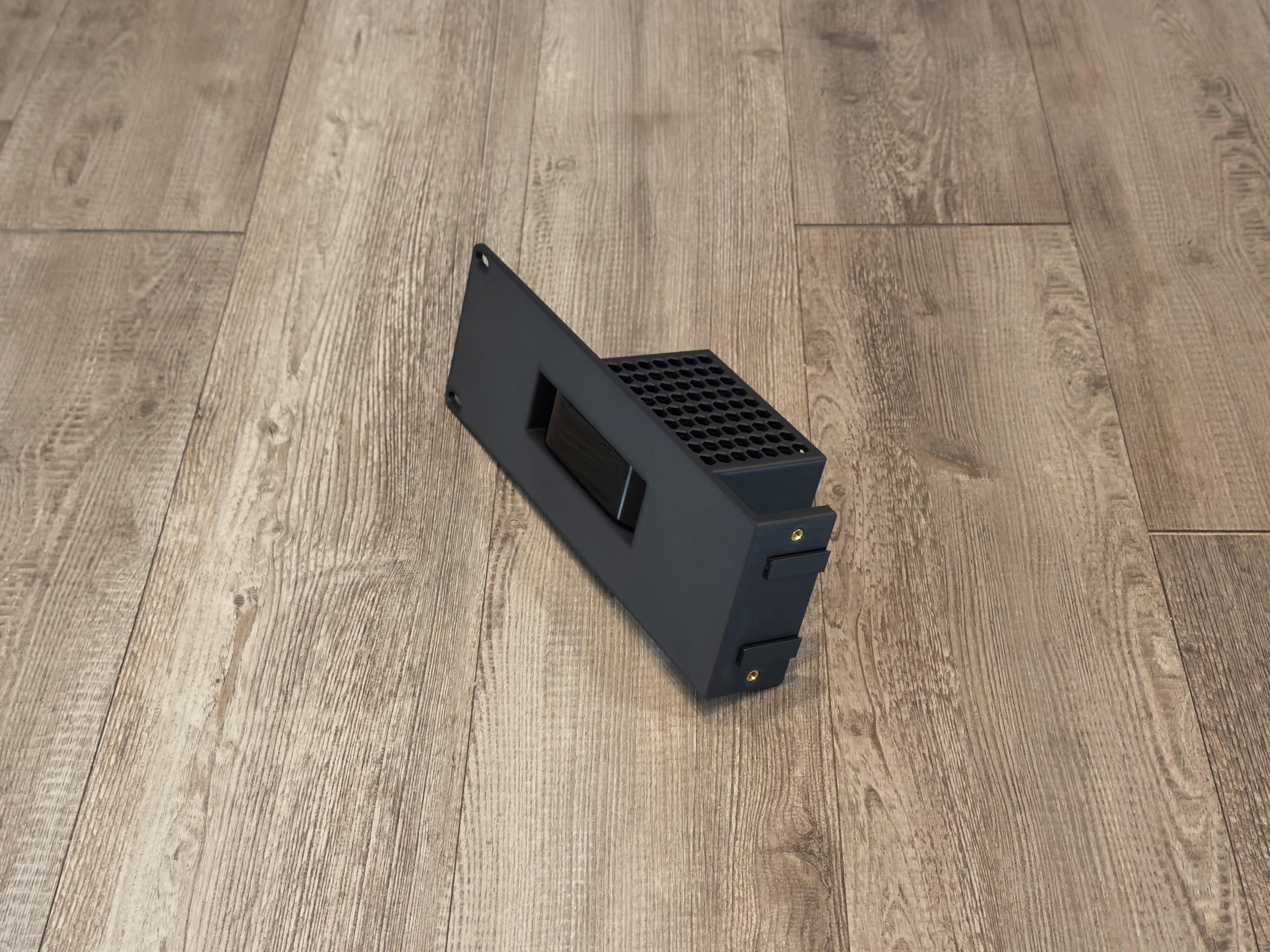 Apple TV 4K 2U Rack Mount Carbon Fiber Half Modular