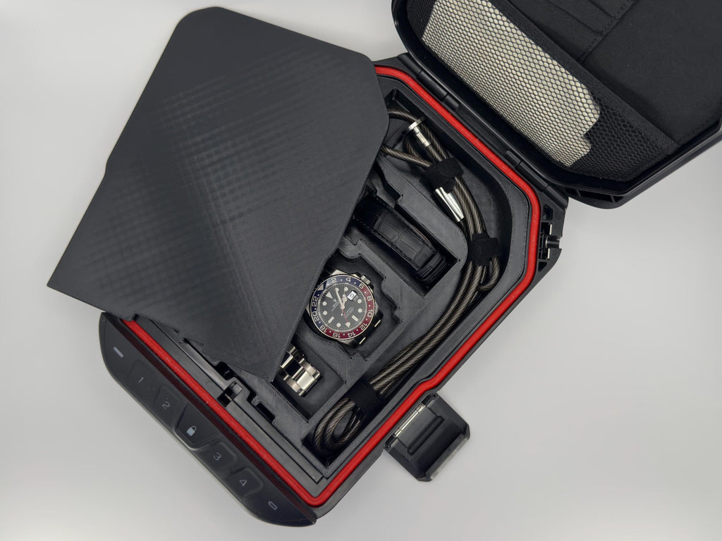 Vaultek LifePod 10 Rubber Watch Safe Insert Rolex Omega Tudor Apple