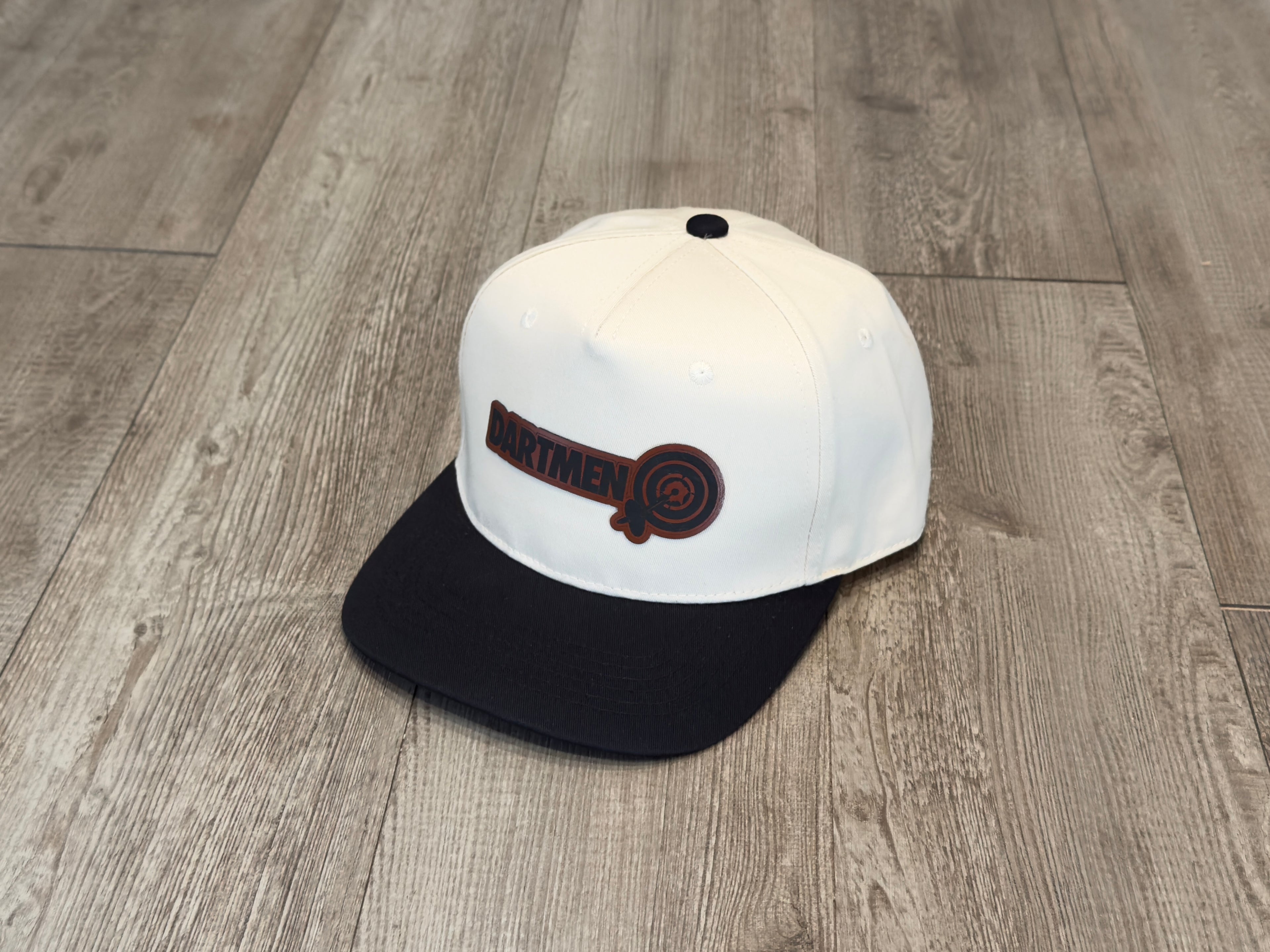 Dartmen Bullseye Leatherette Patch Hat