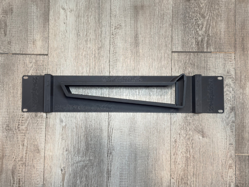 Starlink Gen 2 Router 2U Rack Mount Carbon Fiber