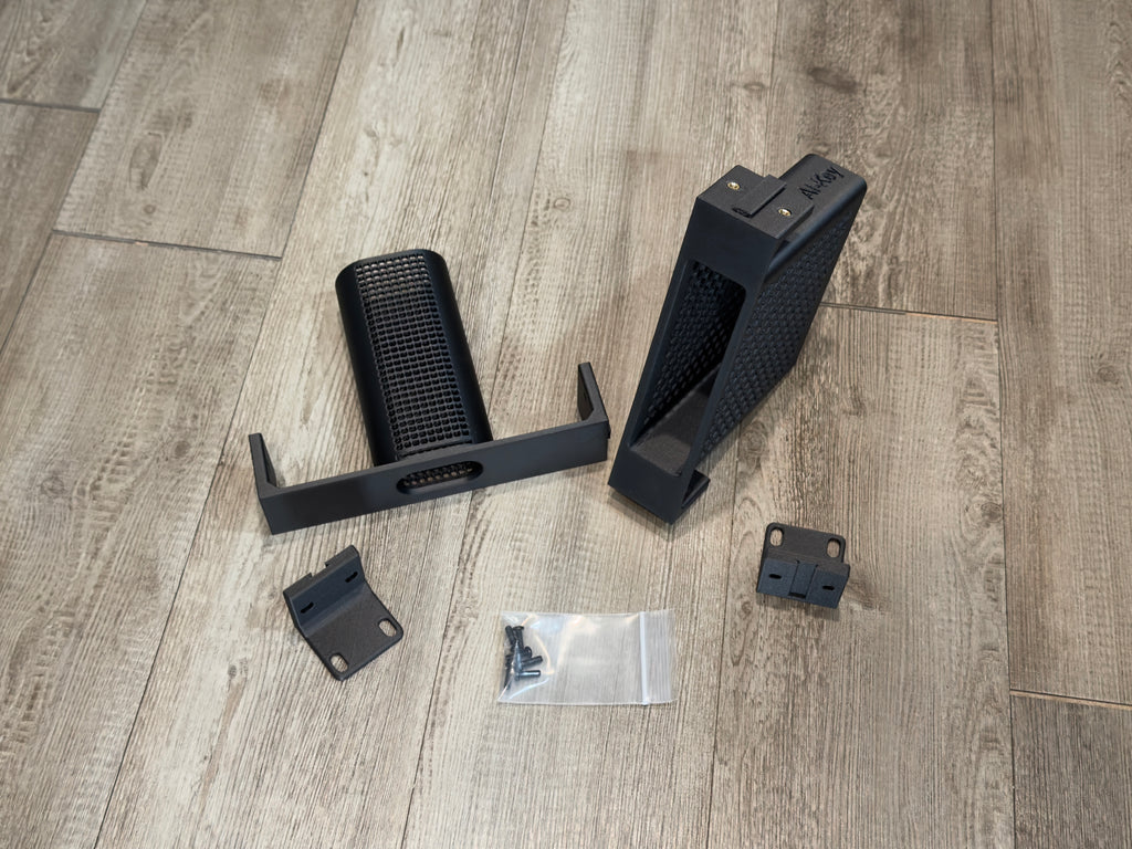 Ubiquiti Unifi AI-Key and AI-Port Carbon Fiber Infused 1U Modular Rack Mount