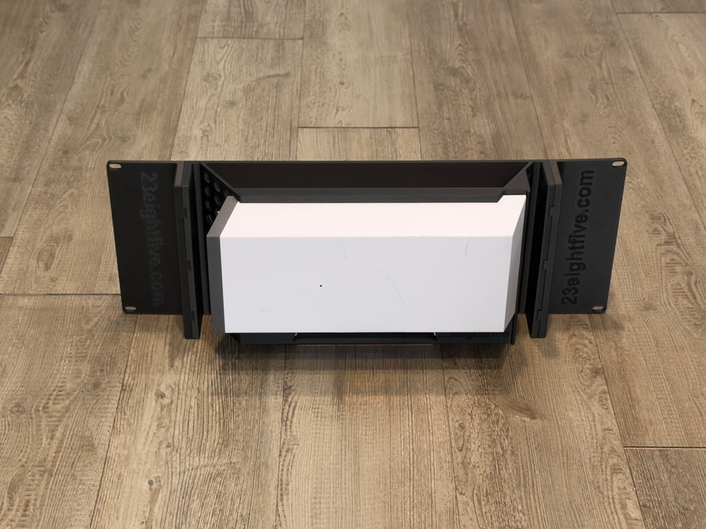 Starlink Gen 3 Router Power and Adapter 4U Rack Mount Carbon Fiber