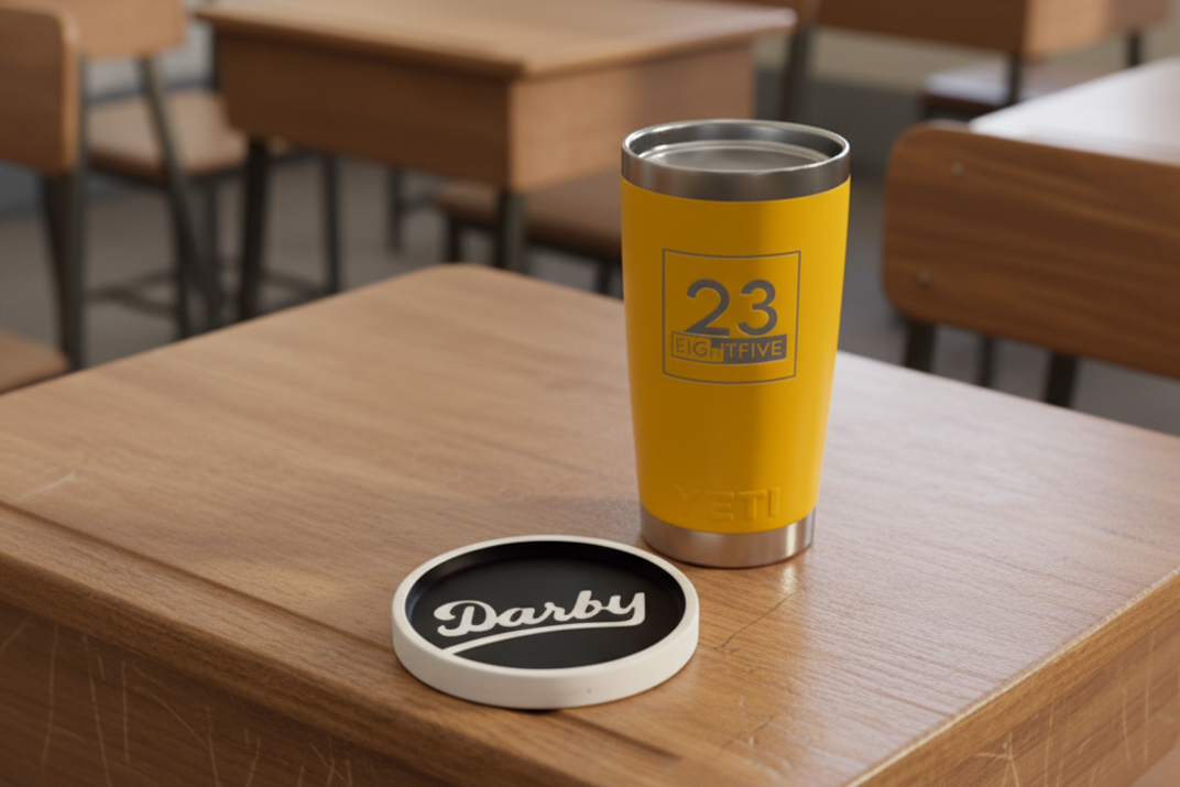 Hilliard Darby School Drink Coaster School Gift