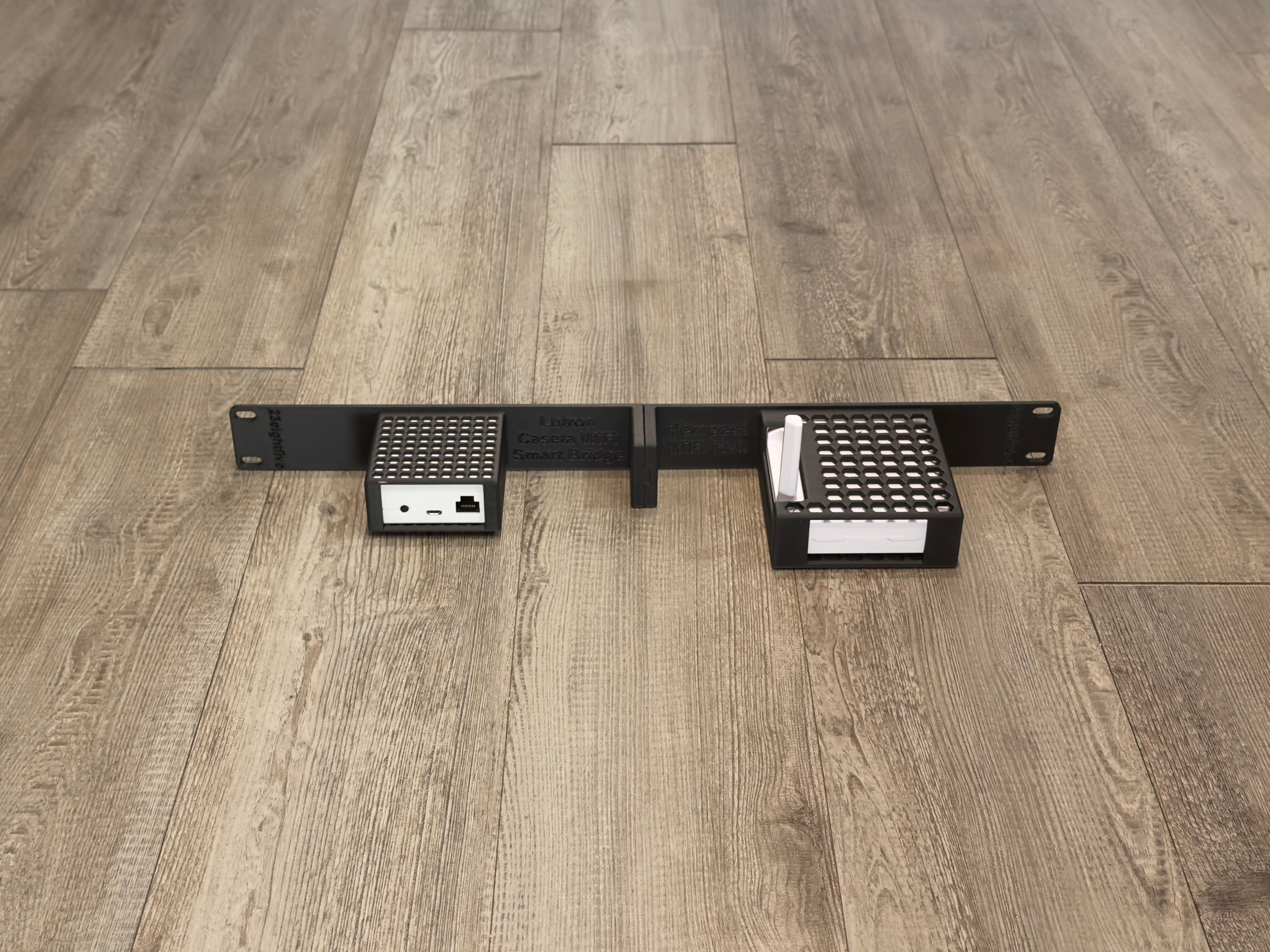 Tempest WiFi HUB and Lutron Caseta Smart Hub Pro 1U Rack Mount
