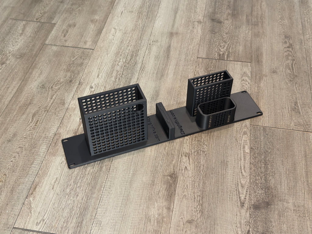 Apple M4 Mac Mini, Apple TV 4K & Comet Pro Carbon Fiber 2U Rack Mount