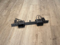 Dual GL.iNet Comet Pro 1U Rack Mount PoE Holder Carbon Fiber