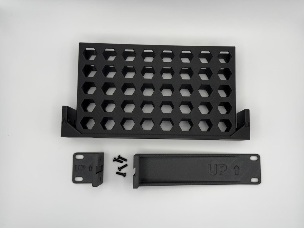 Ubiquiti Unifi UCG-Fiber UDM 1U Rack Mount Carbon Fiber Infused (Side Mount)