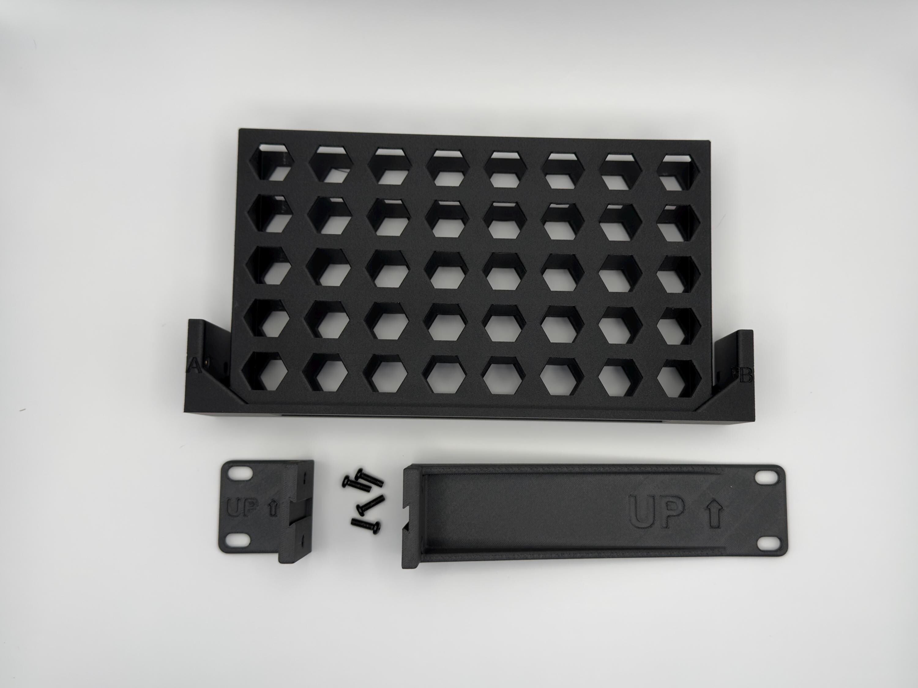 Ubiquiti Unifi UCG-Fiber UDM 1U Rack Mount Carbon Fiber Infused (Side Mount)