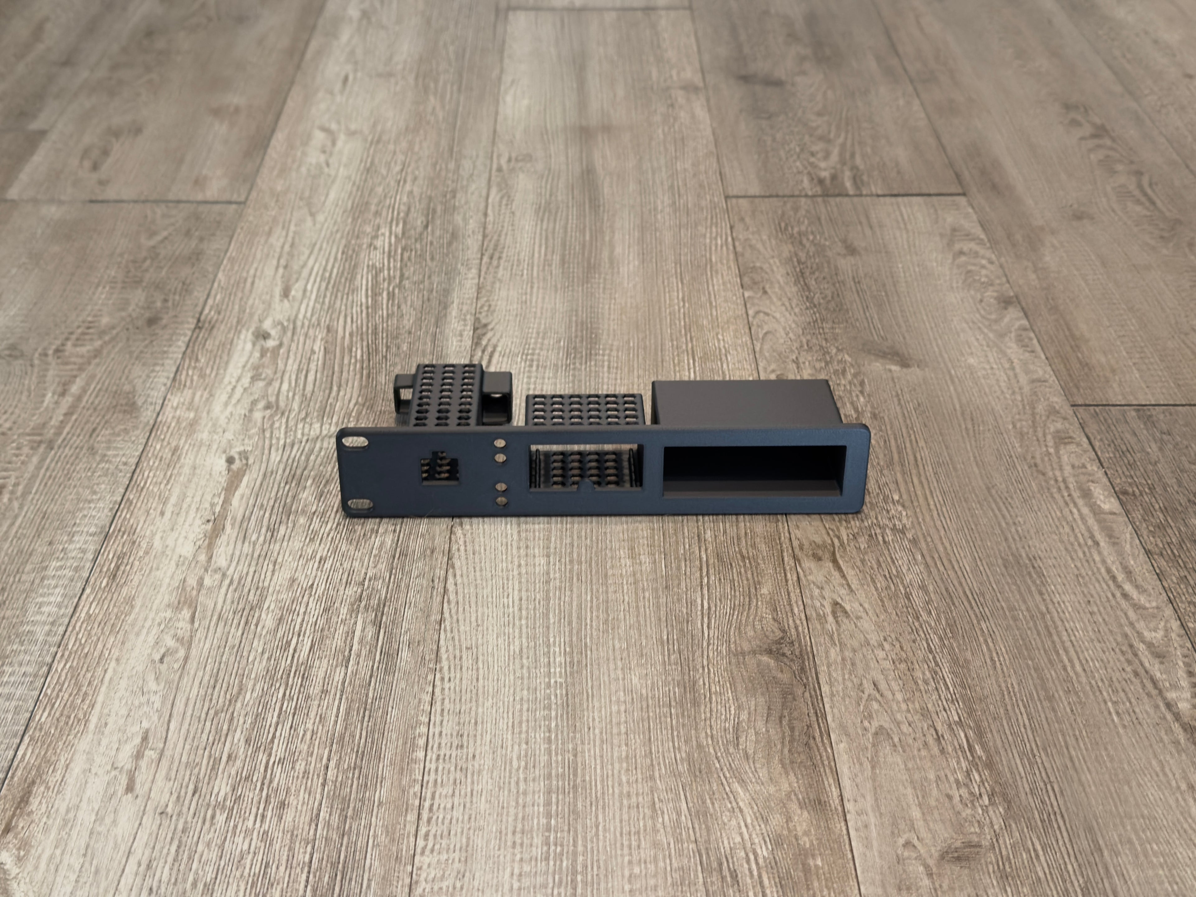 Ubiquiti Relay 1U Rack Mount PoE Injector Cubby Carbon Fiber USL Relay