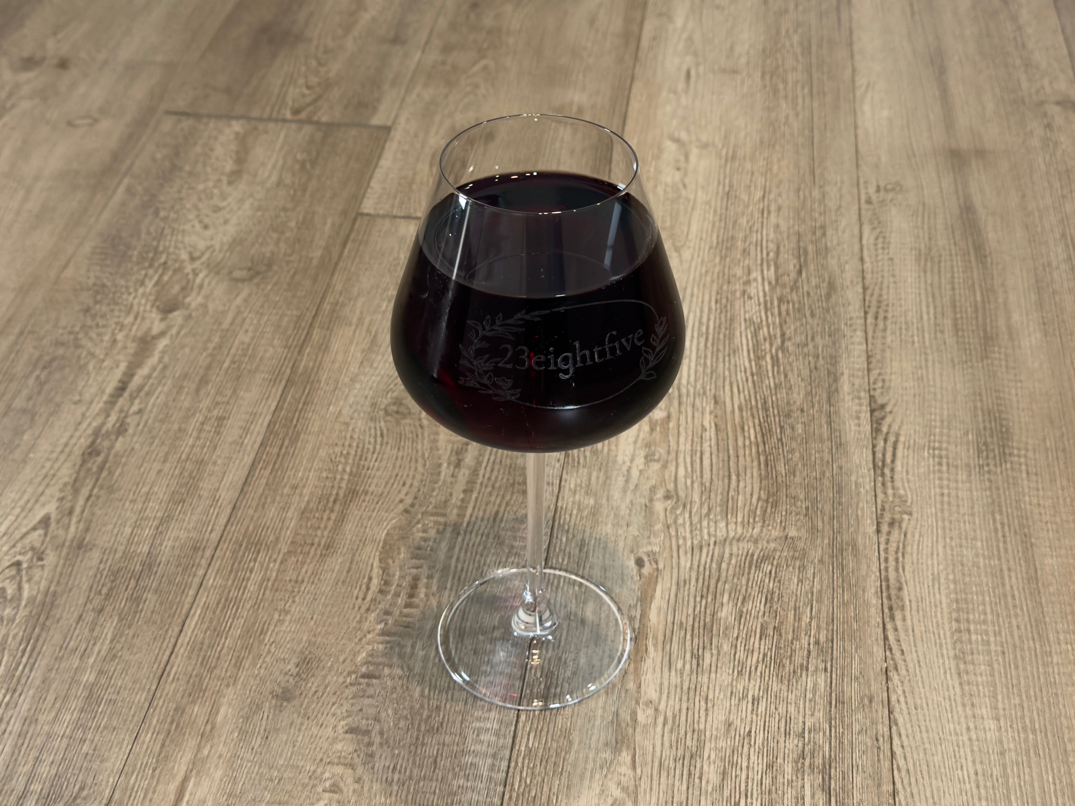 Custom Laser Engraved Premium Wine Glass 23 oz