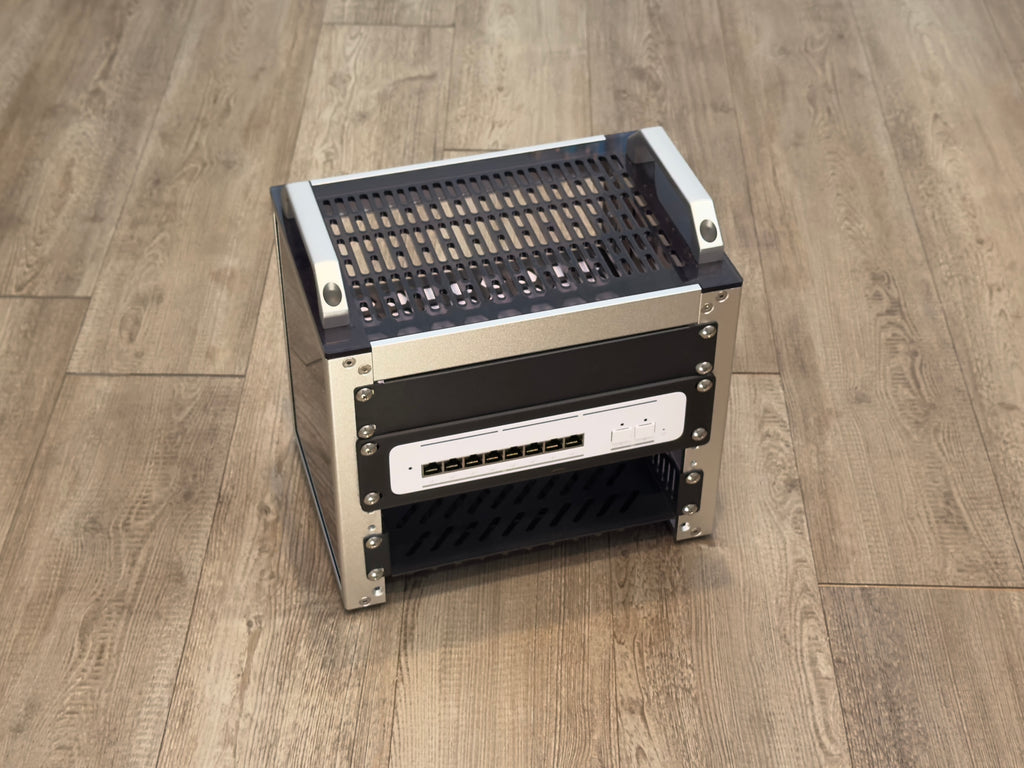 Ubiquiti Pro XG 8 PoE 1.25U 10 Inch Rack Mount