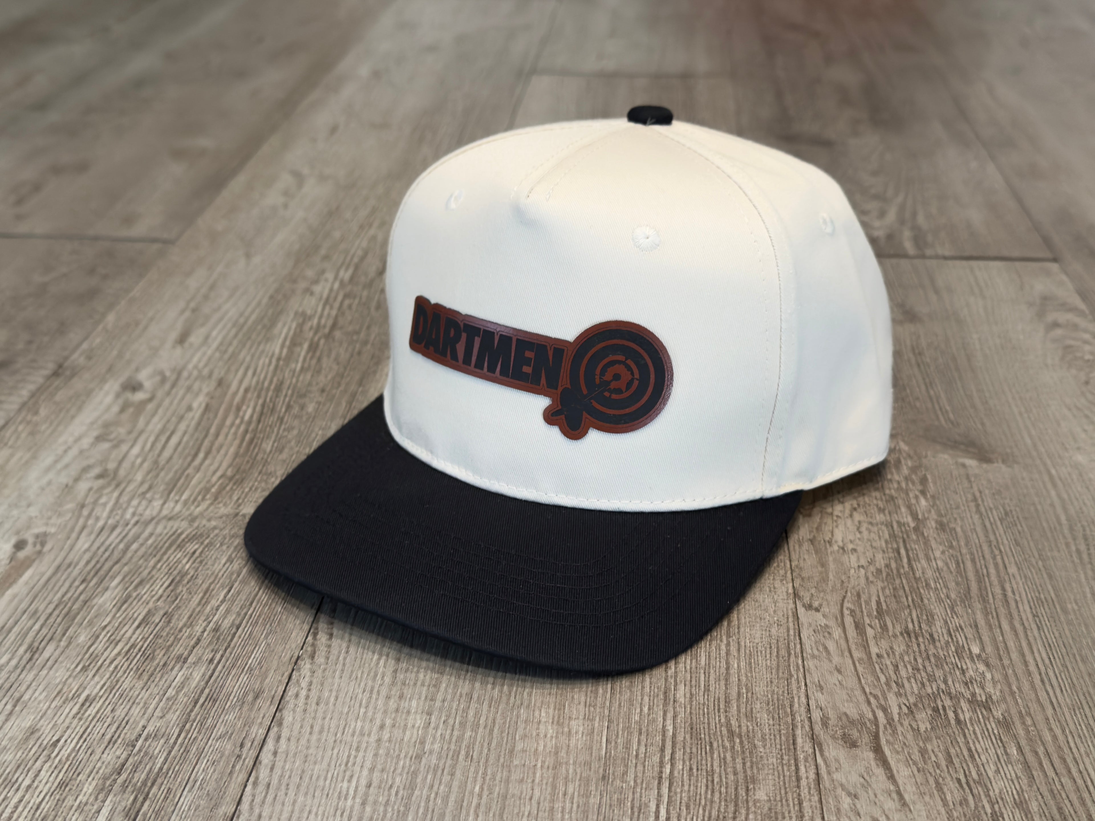 Dartmen Bullseye Leatherette Patch Hat
