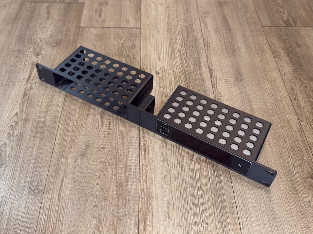 GL.iNET Comet X Dual 1U Rack Mount Carbon Fiber (gl-rm4pe)