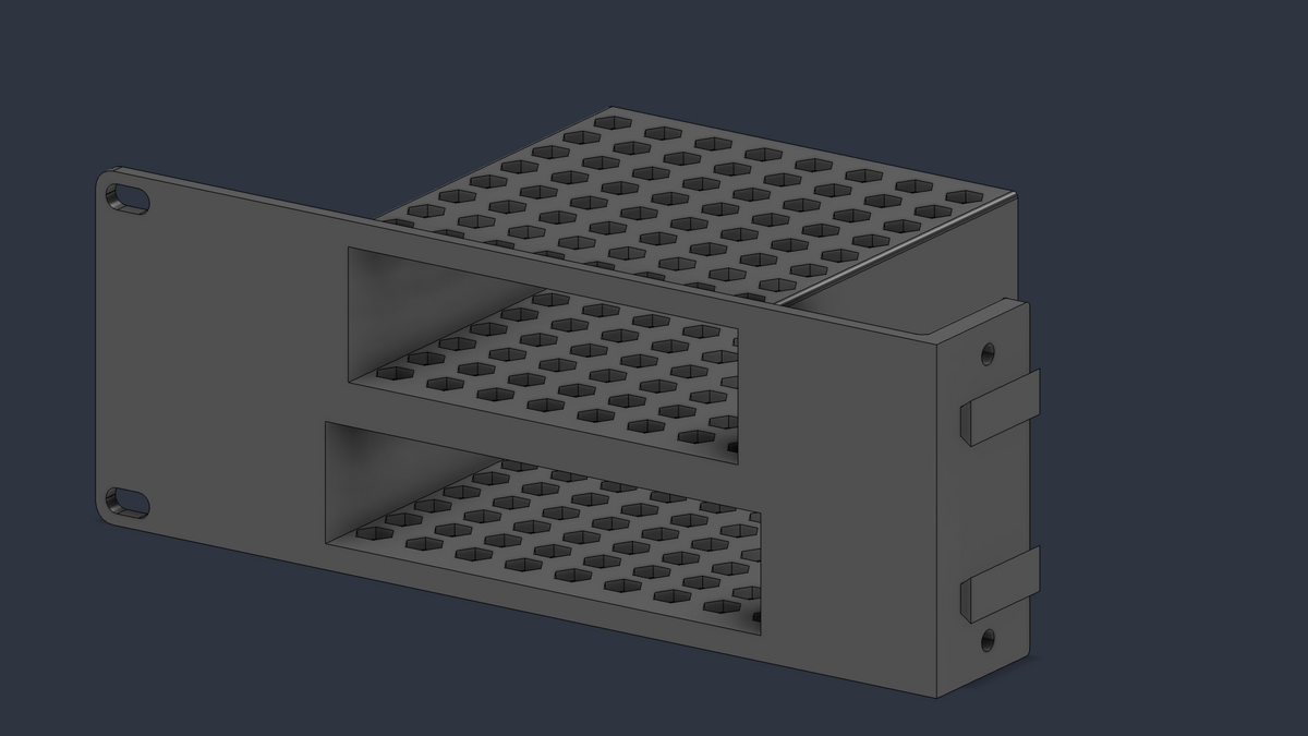 Home Assistant Hue and YoLink 2U Rack Mount Carbon Fiber main