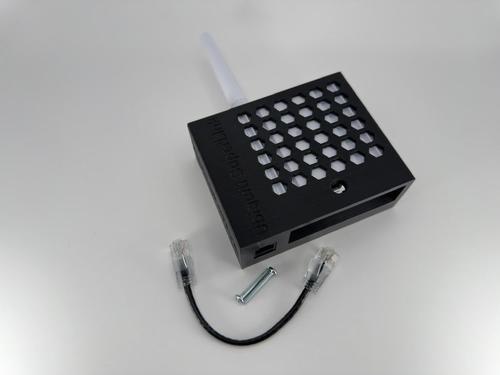 Ubiquiti UniFi SuperLink 1-Gang Wall Mount with RJ45 Keystone Cable & Screws