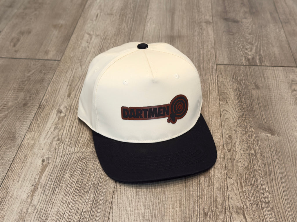 Dartmen Bullseye Leatherette Patch Hat