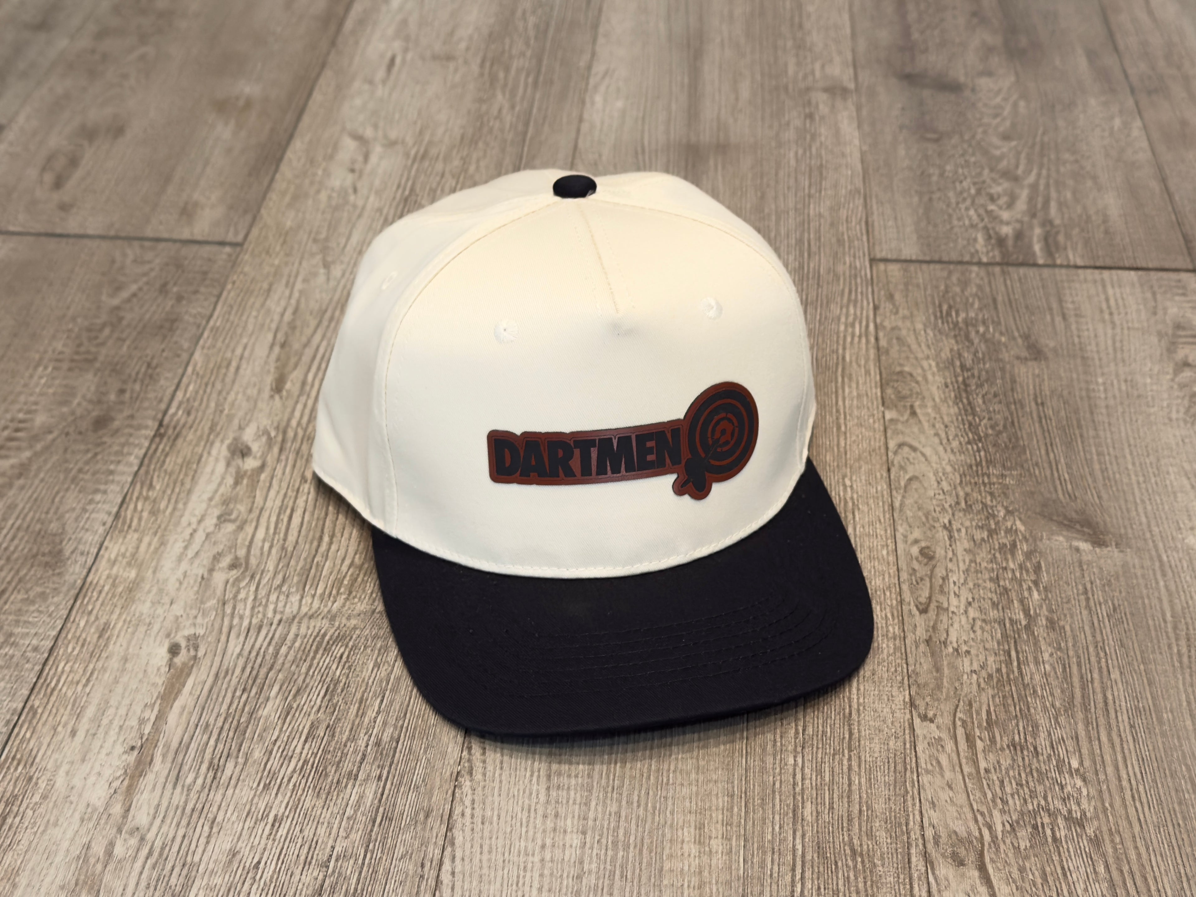 Dartmen Bullseye Leatherette Patch Hat
