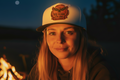 America 250 Hat With Bald Eagle Leatherette Patch Snapback Cap