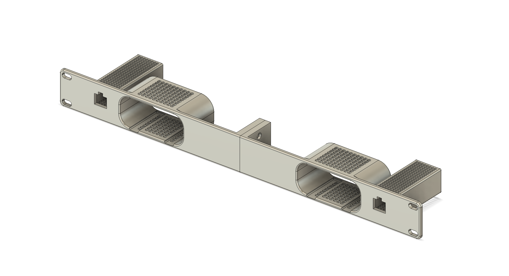 GLiNet Comet Pro Dual Carbon Fiber Infused 1U Rack Mount & PoE Adapters GL-RM10