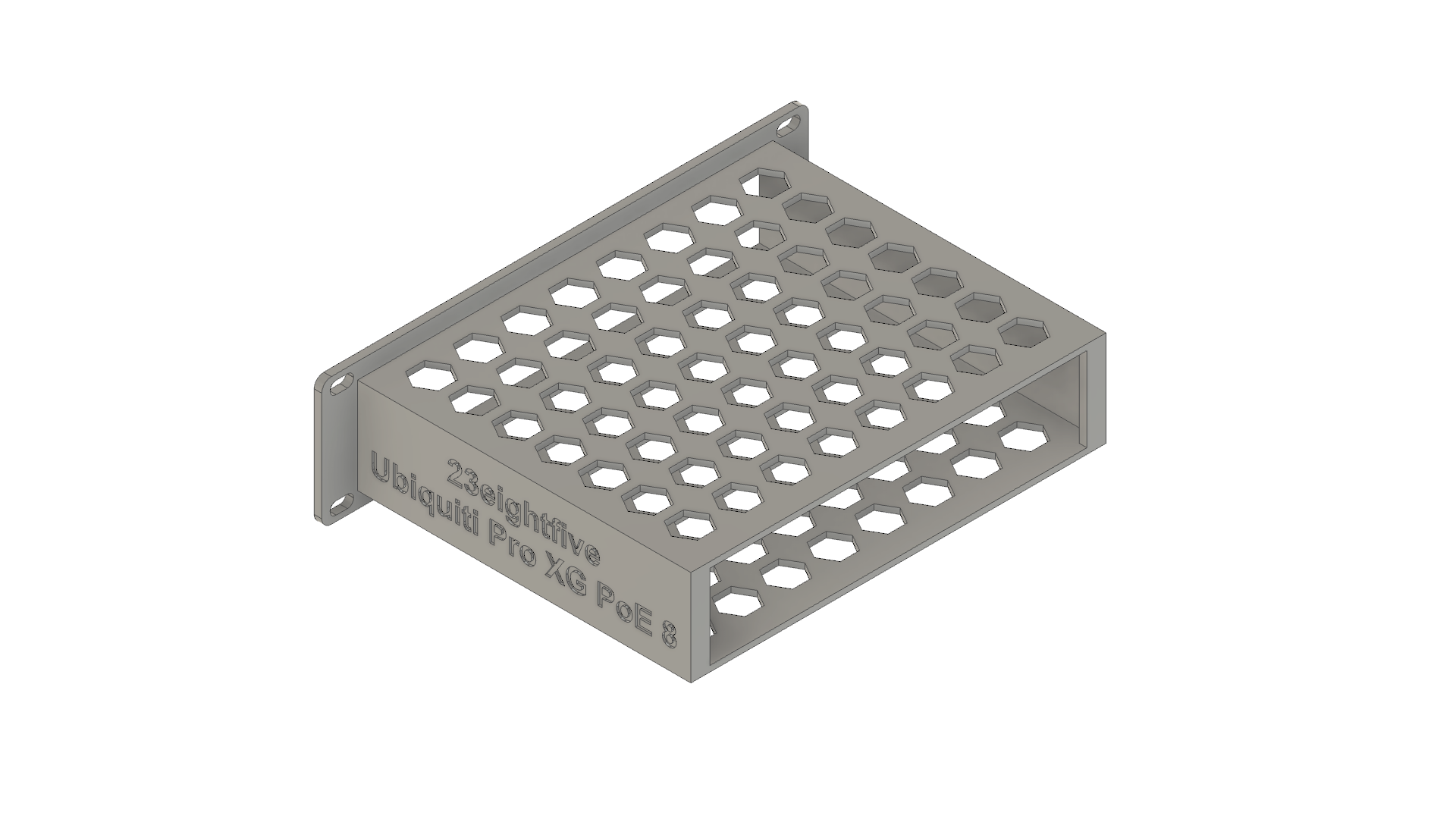 Ubiquiti Pro XG 8 PoE Carbon Fiber Infused 1.5U 10” Rack Mount USW-Pro-XG-8-PoE