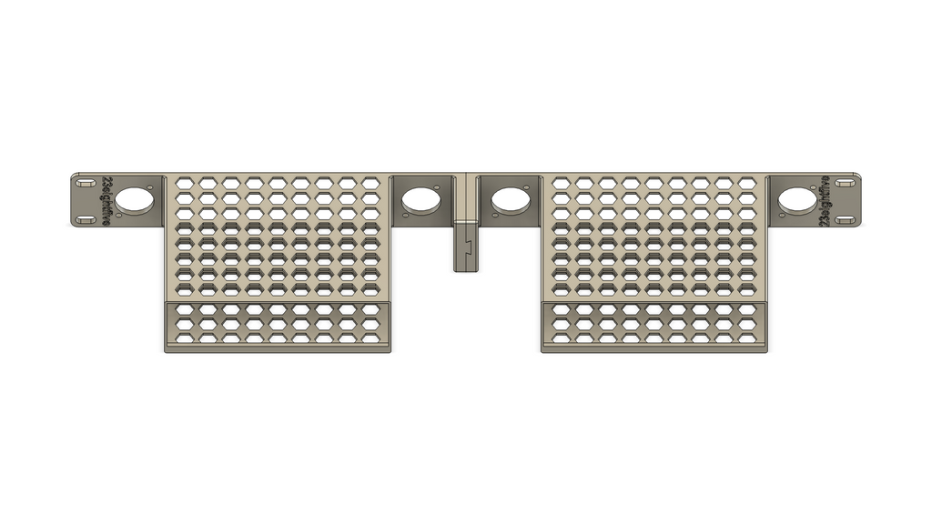 Ubiquiti EAV Bridge 1U Rack Mount 4 D Type Connectors