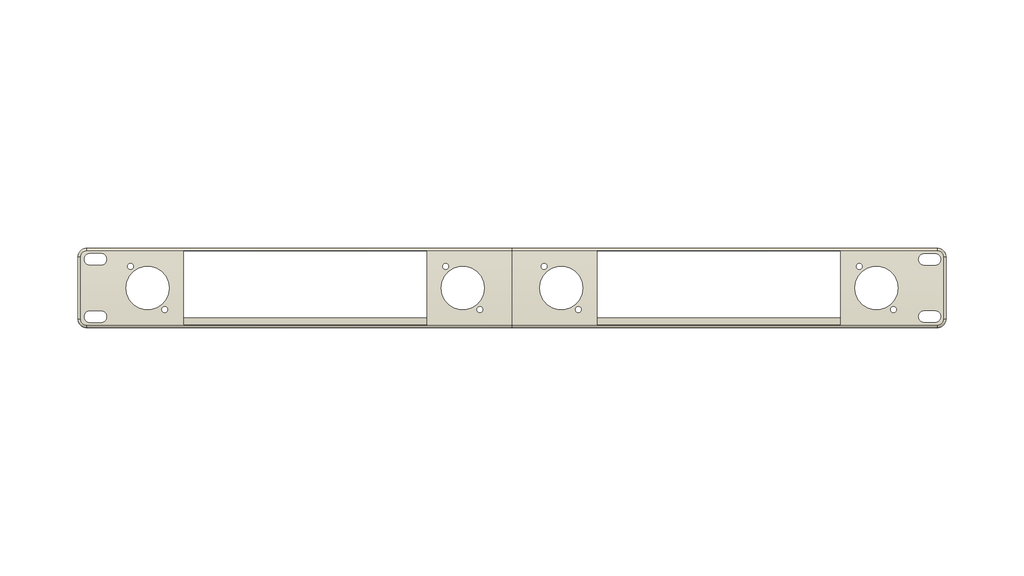 Ubiquiti EAV Bridge 1U Rack Mount 4 D Type Connectors