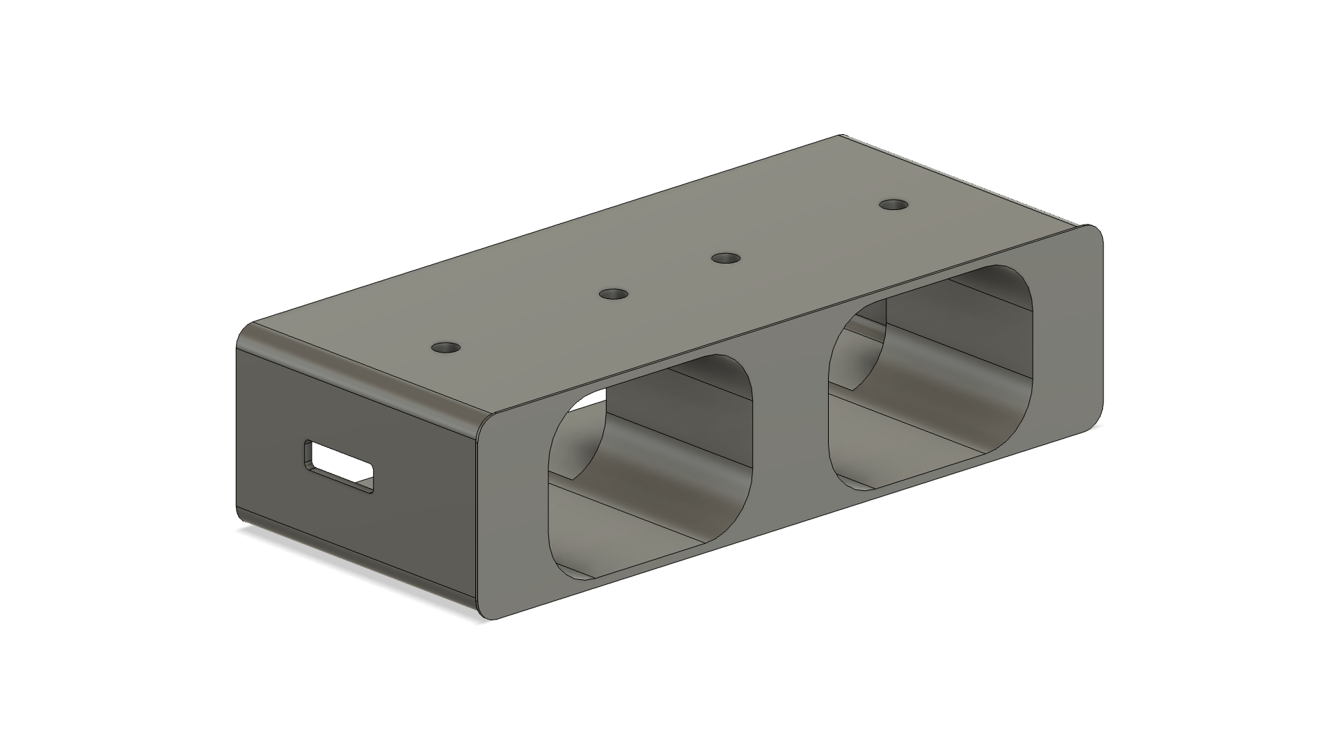JetKVM Dual Adapter Insert for AI Key Rack Mount