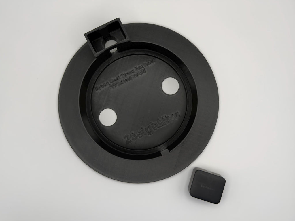 Dyson AM07 Fan SwitchBot Mount – 3D Printed Smart Home Automation Bracket