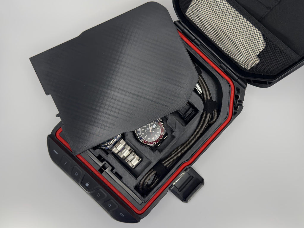 Vaultek LifePod 10 Rubber Watch Safe Insert Rolex Omega Tudor Apple