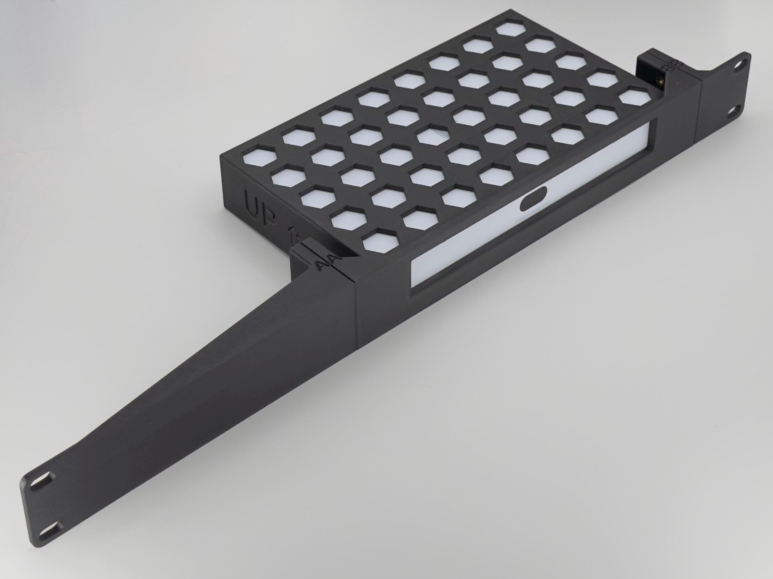 Ubiquiti Unifi UCG-Fiber UDM 1U Rack Mount Carbon Fiber Infused (Side Mount)