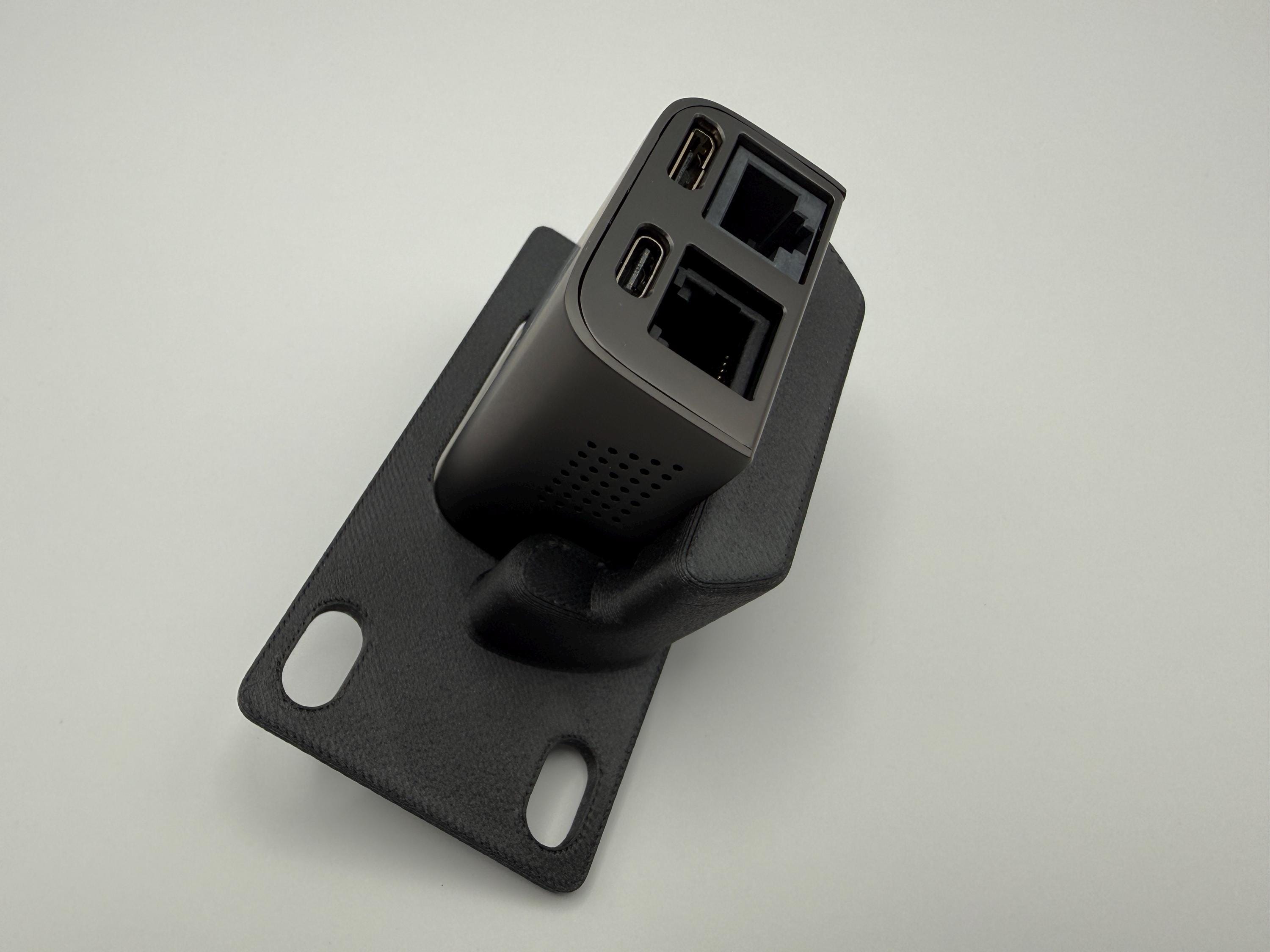 JetKVM 1U Carbon Fiber Infused Rack Mount with Extended Screws & Allen Key